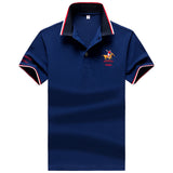 YIHUAHOO Brand Polo Shirt Men High Quality Men Polyester Short Sleeved Summer Shirt Brand Jerseys Polo Hombre Size M-4XL JCP-733